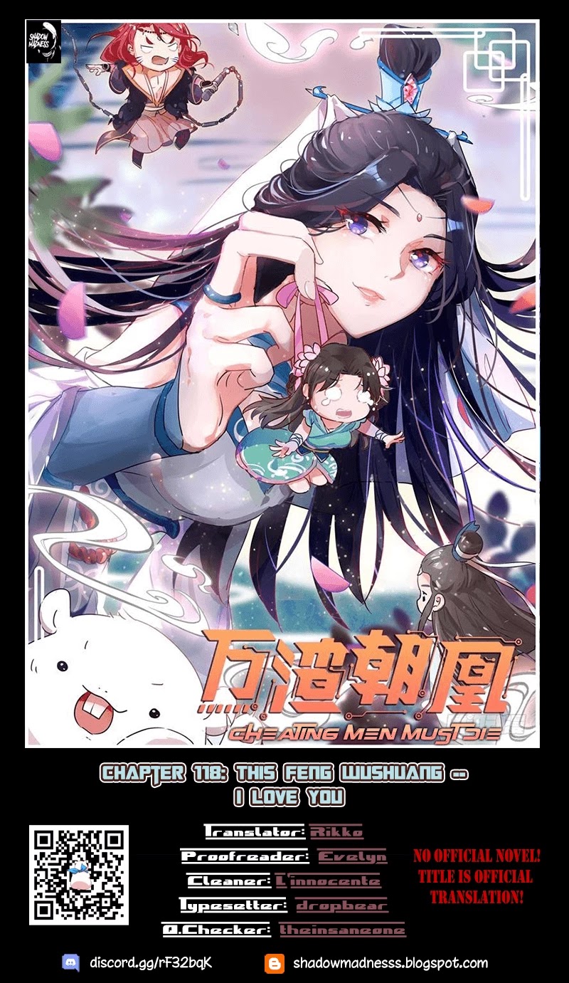 Cheating Men Must Die Chapter 118 page 1 - Chapter 118: This Feng Wushuang -- I Love You