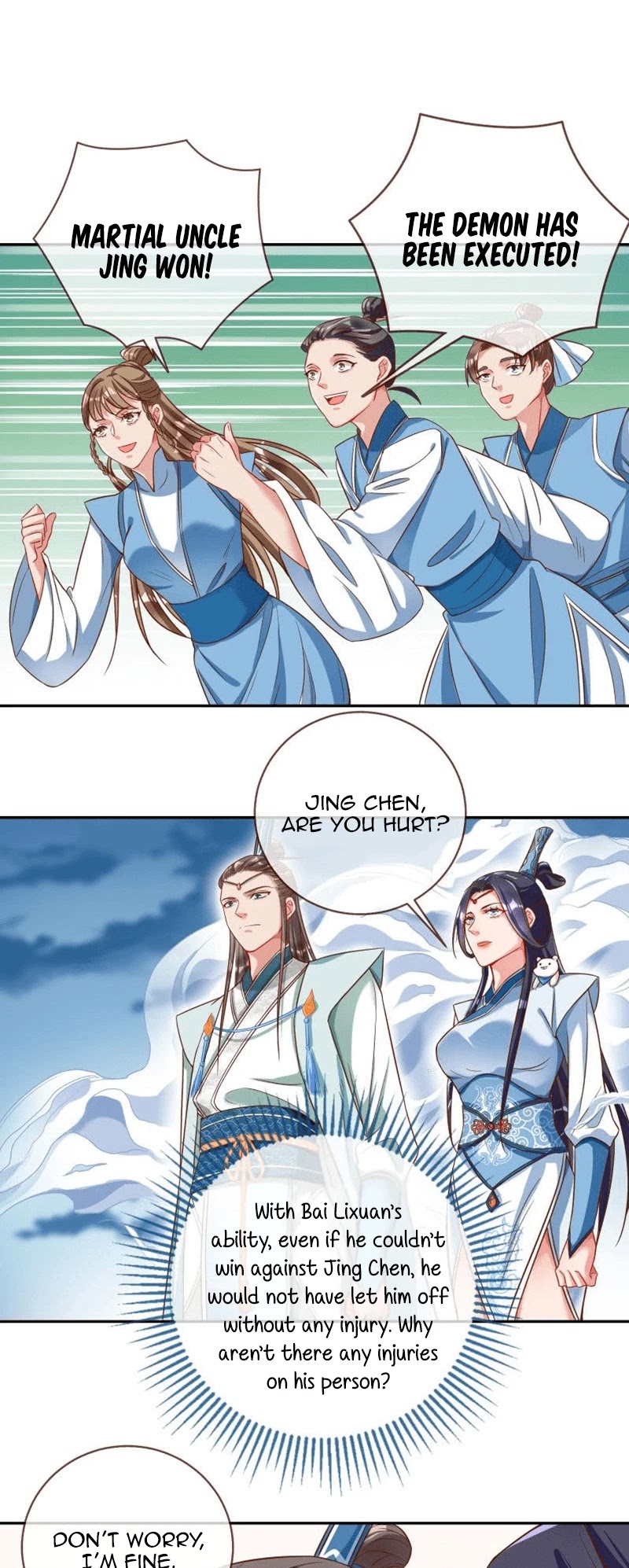 Cheating Men Must Die Chapter 120 page 12 - Chapter 120: This Feng Wushuang -- Demon executed, female lead in tears