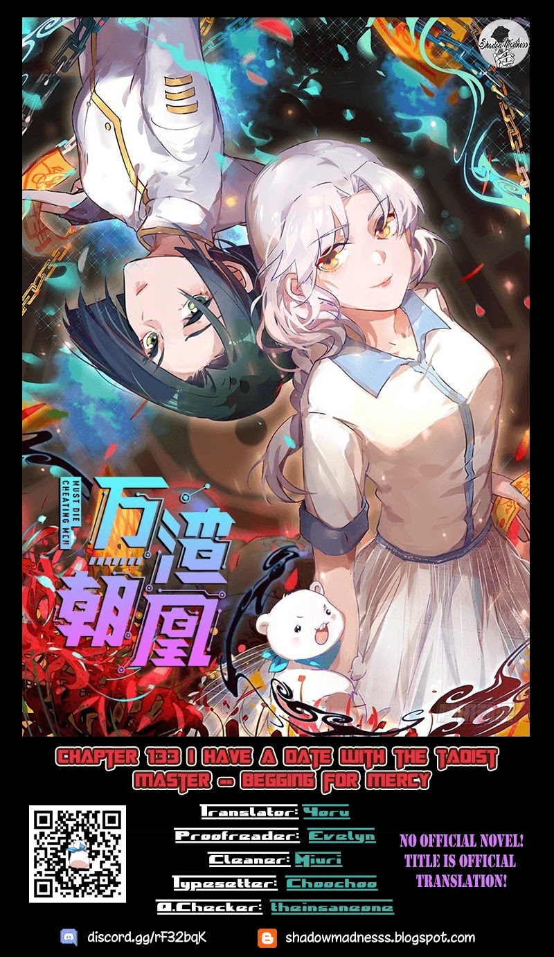 Cheating Men Must Die Chapter 133 page 1 - Chapter 133: I have a date with the taoist master -- Begging for mercy