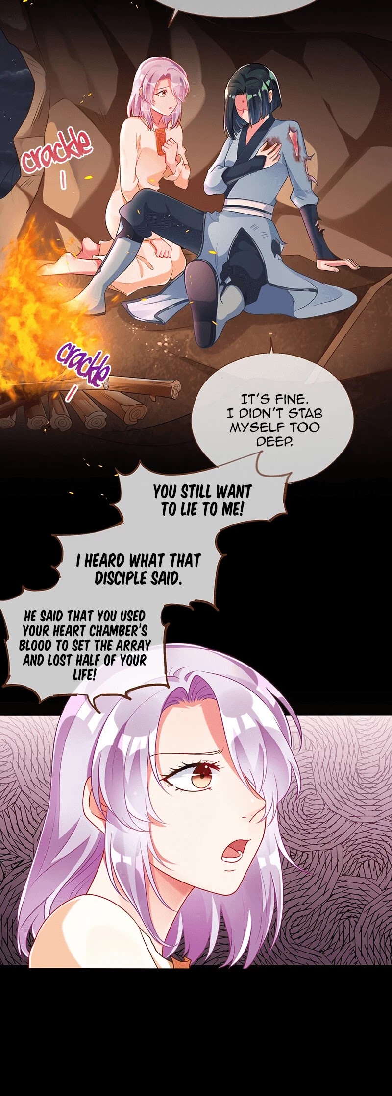 Cheating Men Must Die Chapter 143 page 3 - Chapter 143: I have a date with the taoist master -- With my remaining life, I will protect you