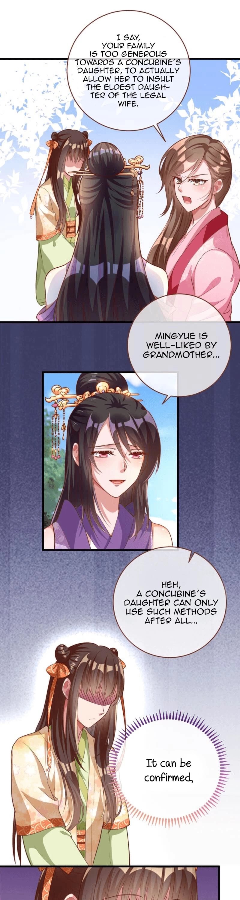 Cheating Men Must Die Chapter 150 page 6 - Chapter 150: This Concubine's Daughter is Venomous -- Publicly declining an engagement