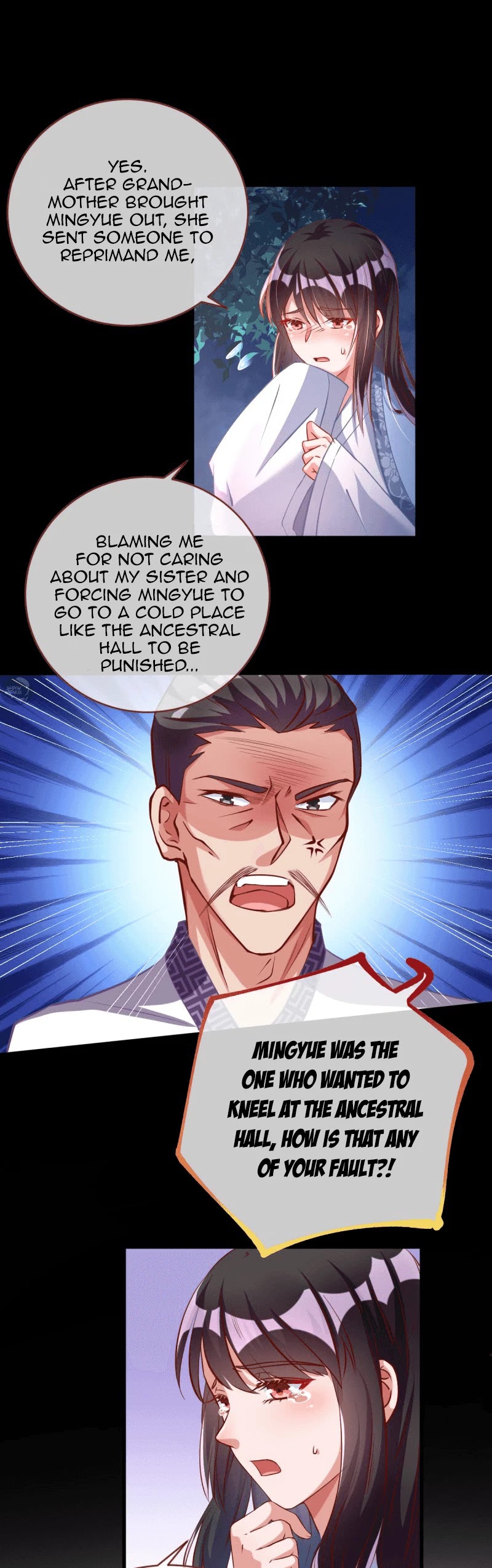 Cheating Men Must Die Chapter 153 page 4 - Chapter 153: This Concubine's Daughter is Venomous -- A delightful slap in the face