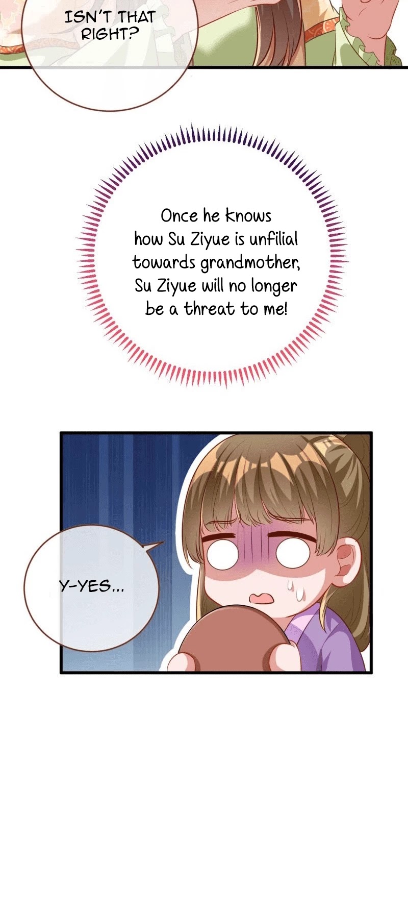Cheating Men Must Die Chapter 155 page 13 - Chapter 155: This Concubine's Daughter is Venomous -- Not worthy of wearing red