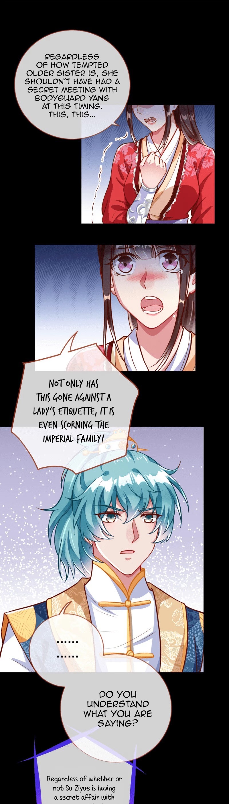 Cheating Men Must Die Chapter 157 page 18 - Chapter 157: This Concubine's Daughter is Venomous -- The villain tattles first
