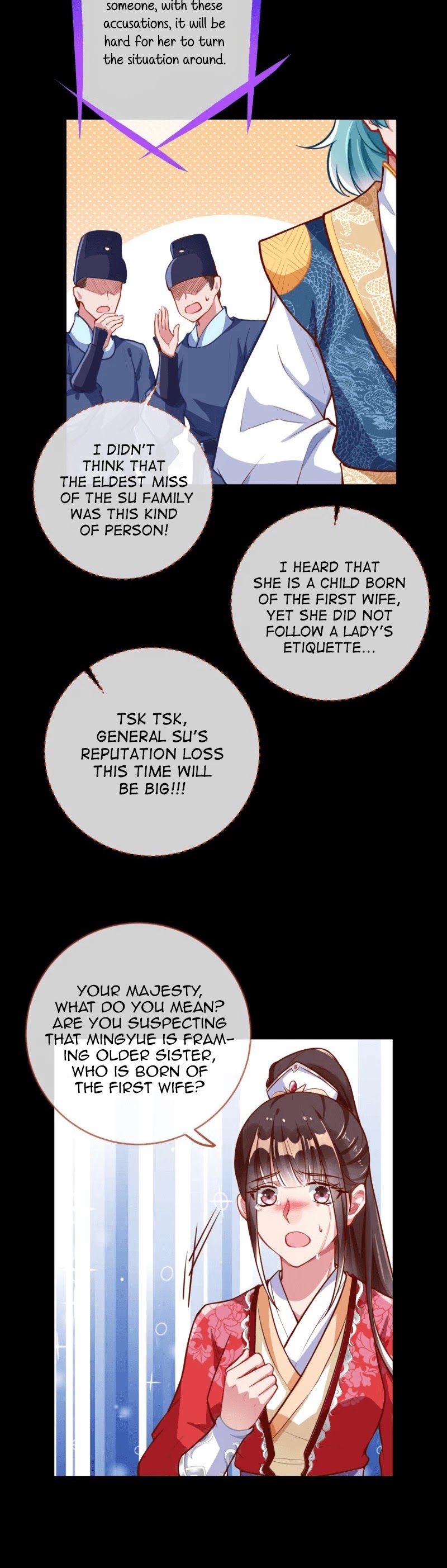 Cheating Men Must Die Chapter 157 page 19 - Chapter 157: This Concubine's Daughter is Venomous -- The villain tattles first