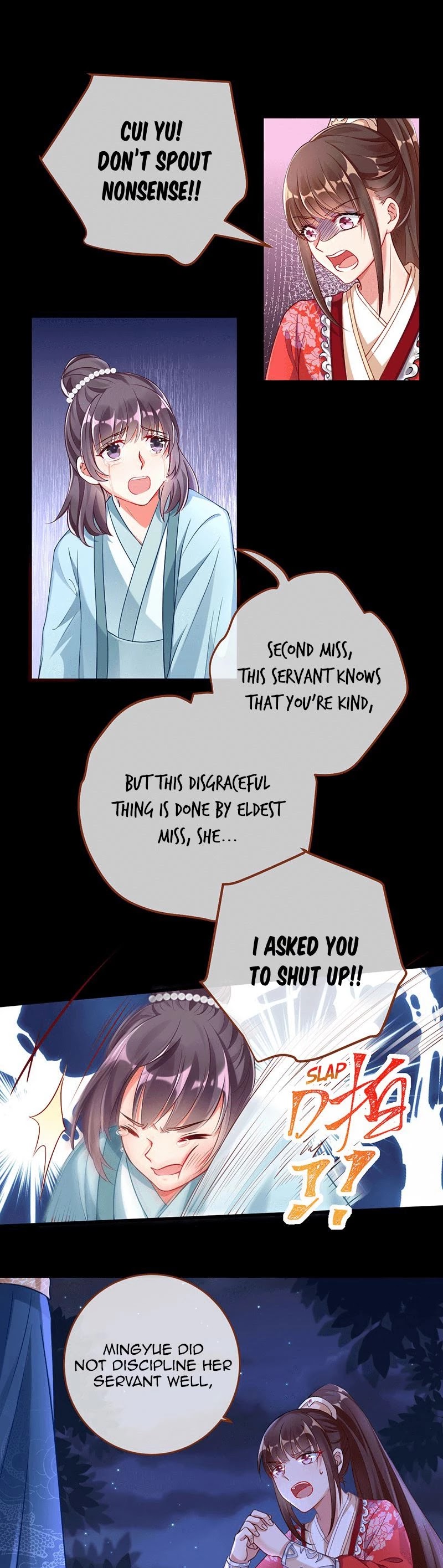 Cheating Men Must Die Chapter 157 page 9 - Chapter 157: This Concubine's Daughter is Venomous -- The villain tattles first