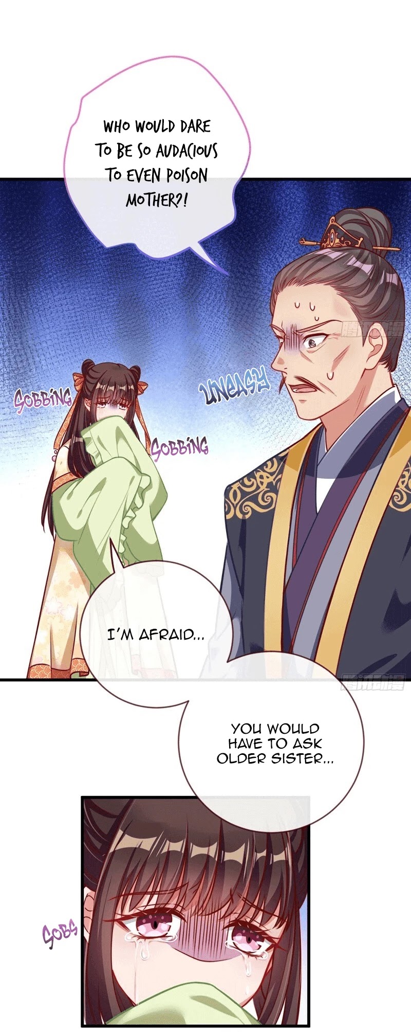 Cheating Men Must Die Chapter 163 page 5 - Chapter 163: This Concubine's Daughter is Venomous -- Grandmother poisoned