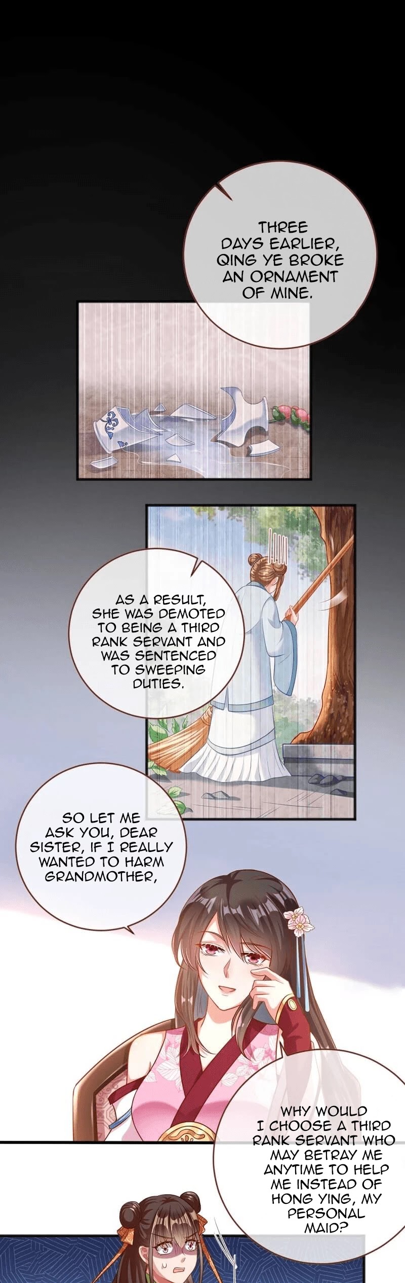 Cheating Men Must Die Chapter 164 page 2 - Chapter 164: This Concubine's Daughter is Venomous -- Cutting off something useless for survival