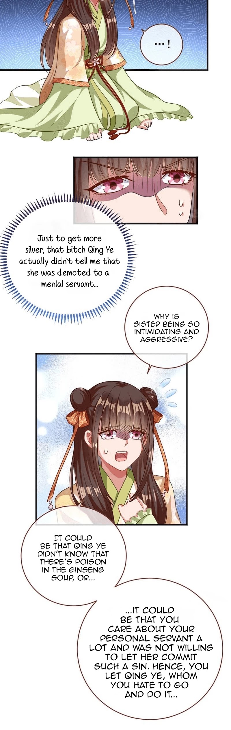 Cheating Men Must Die Chapter 164 page 3 - Chapter 164: This Concubine's Daughter is Venomous -- Cutting off something useless for survival
