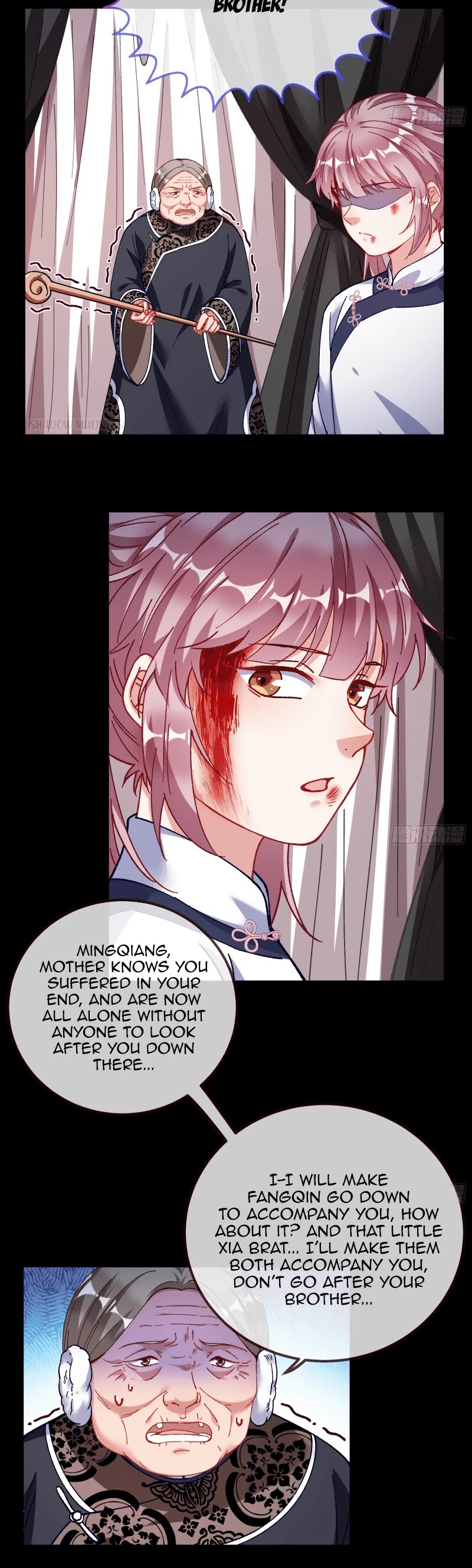 Cheating Men Must Die Chapter 313 page 5 - Chapter 313: The Quiet Village -- Mother's blood