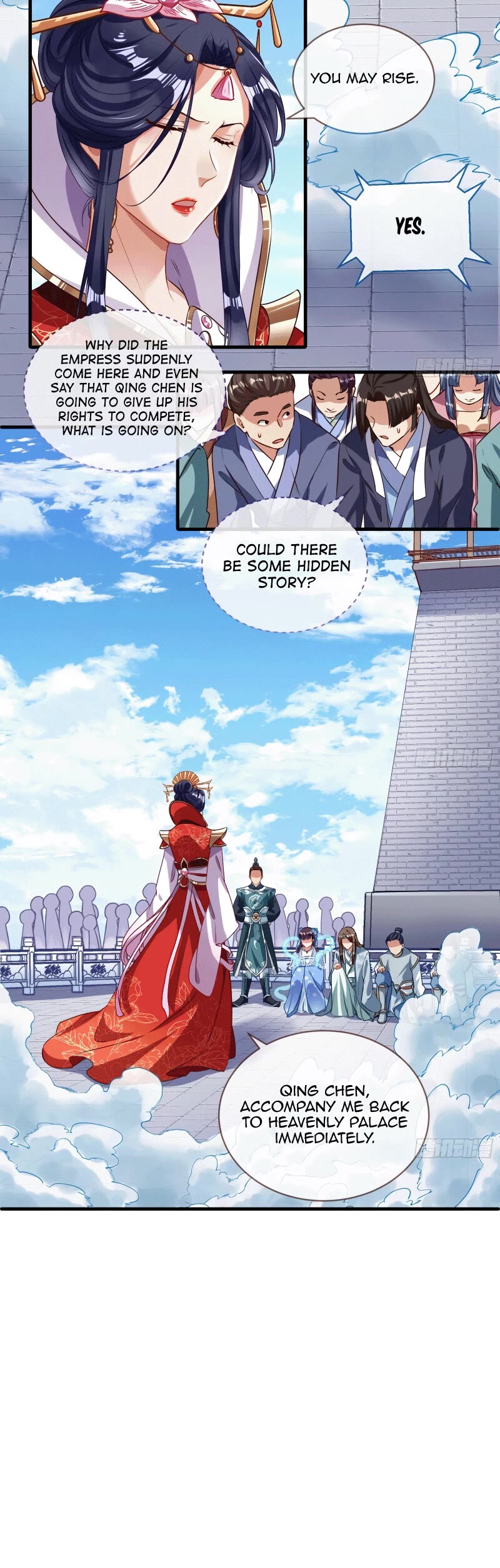 Cheating Men Must Die Chapter 337 page 3 - Chapter 337: The immortal mountains can’t compare to you -- The heavenly empress arrives