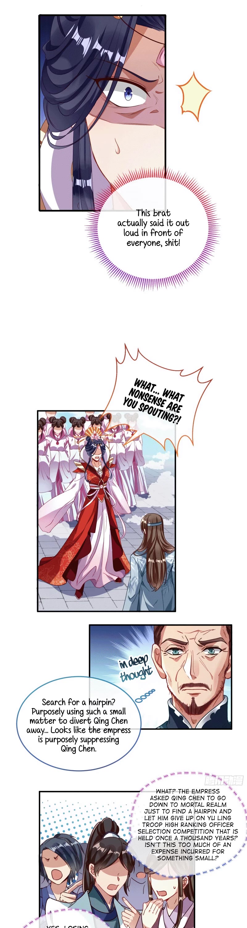 Cheating Men Must Die Chapter 337 page 8 - Chapter 337: The immortal mountains can’t compare to you -- The heavenly empress arrives