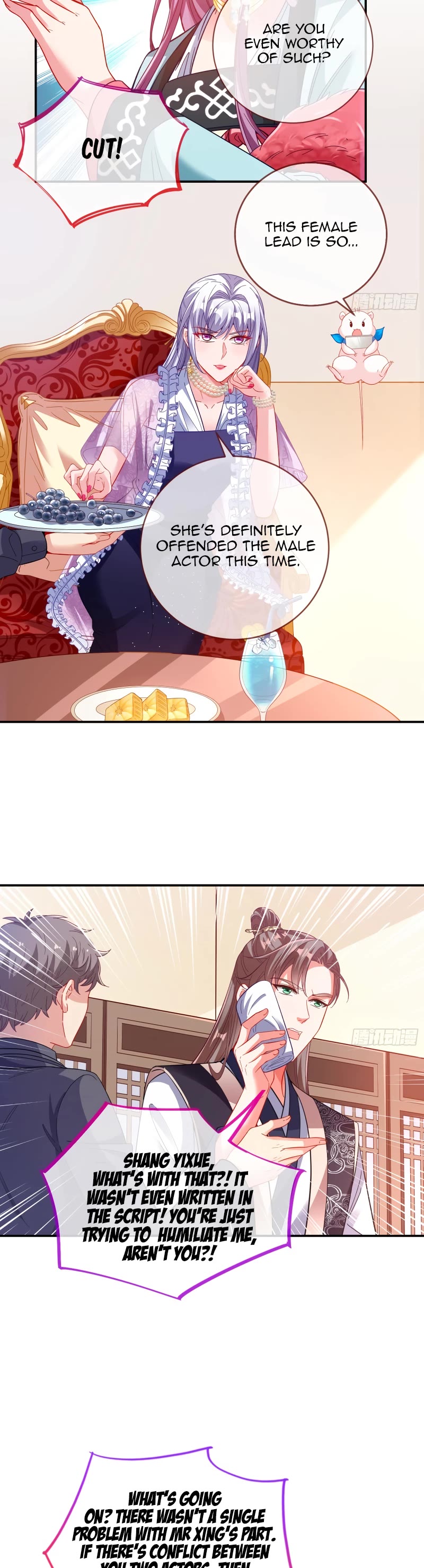 Cheating Men Must Die Chapter 362 page 12 - Chapter 362: How an Abandoned Wife Became the Female President - Trouble on Set