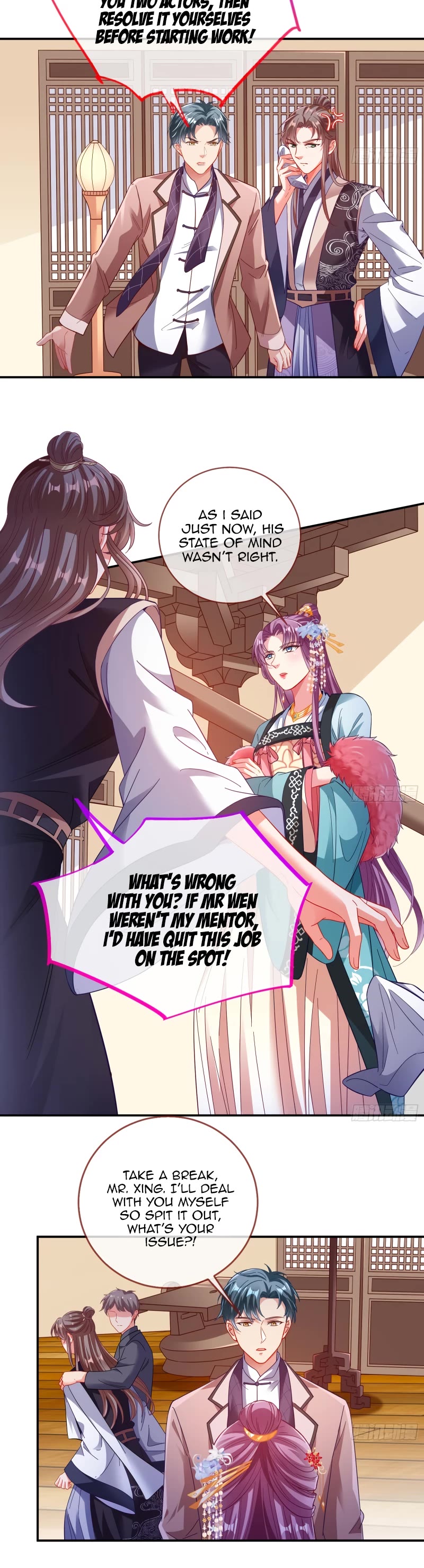 Cheating Men Must Die Chapter 362 page 13 - Chapter 362: How an Abandoned Wife Became the Female President - Trouble on Set