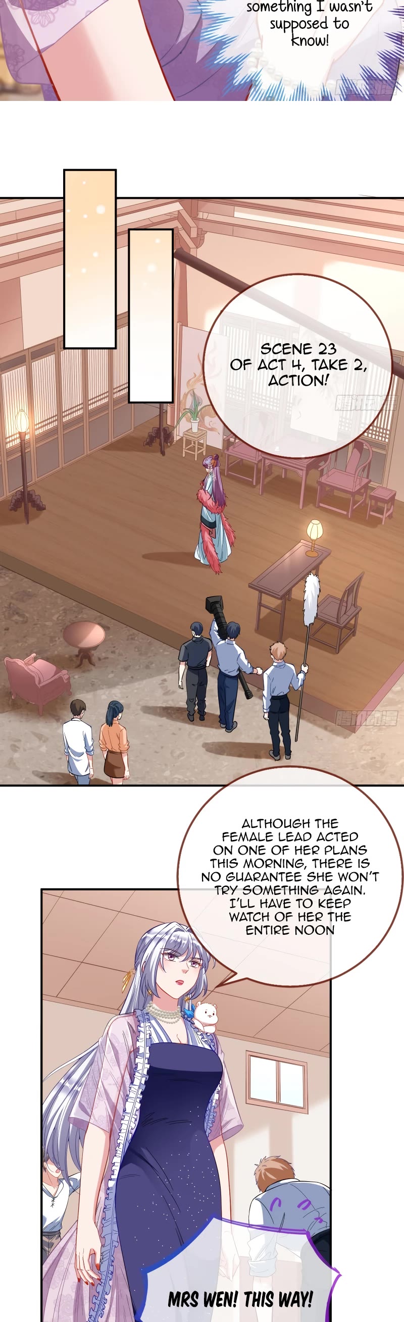Cheating Men Must Die Chapter 362 page 4 - Chapter 362: How an Abandoned Wife Became the Female President - Trouble on Set