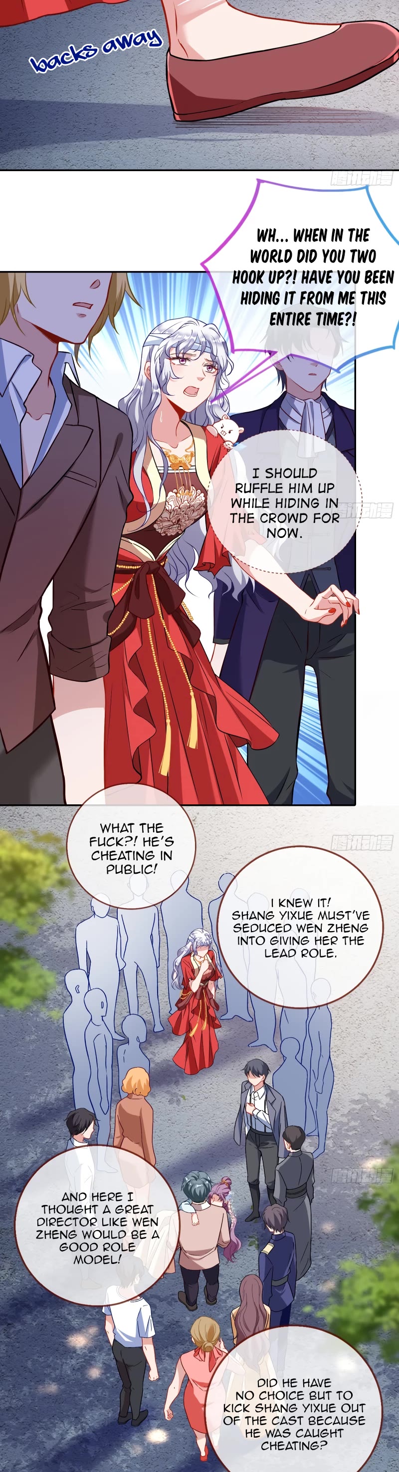 Cheating Men Must Die Chapter 370 page 3 - Chapter 370: How an Abandoned Wife Became the Female President - Facing the Opponent Head On