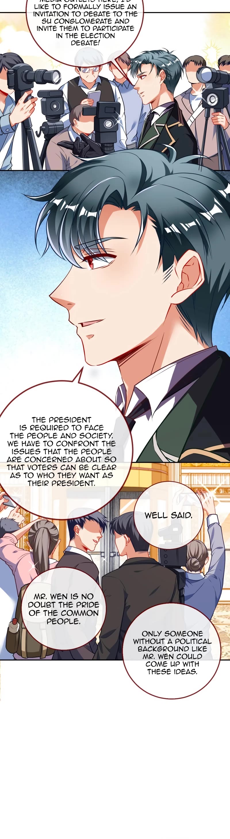 Cheating Men Must Die Chapter 381 page 21 - Chapter 381: How an Abandoned Wife Became the Female President - Invitation to Debate