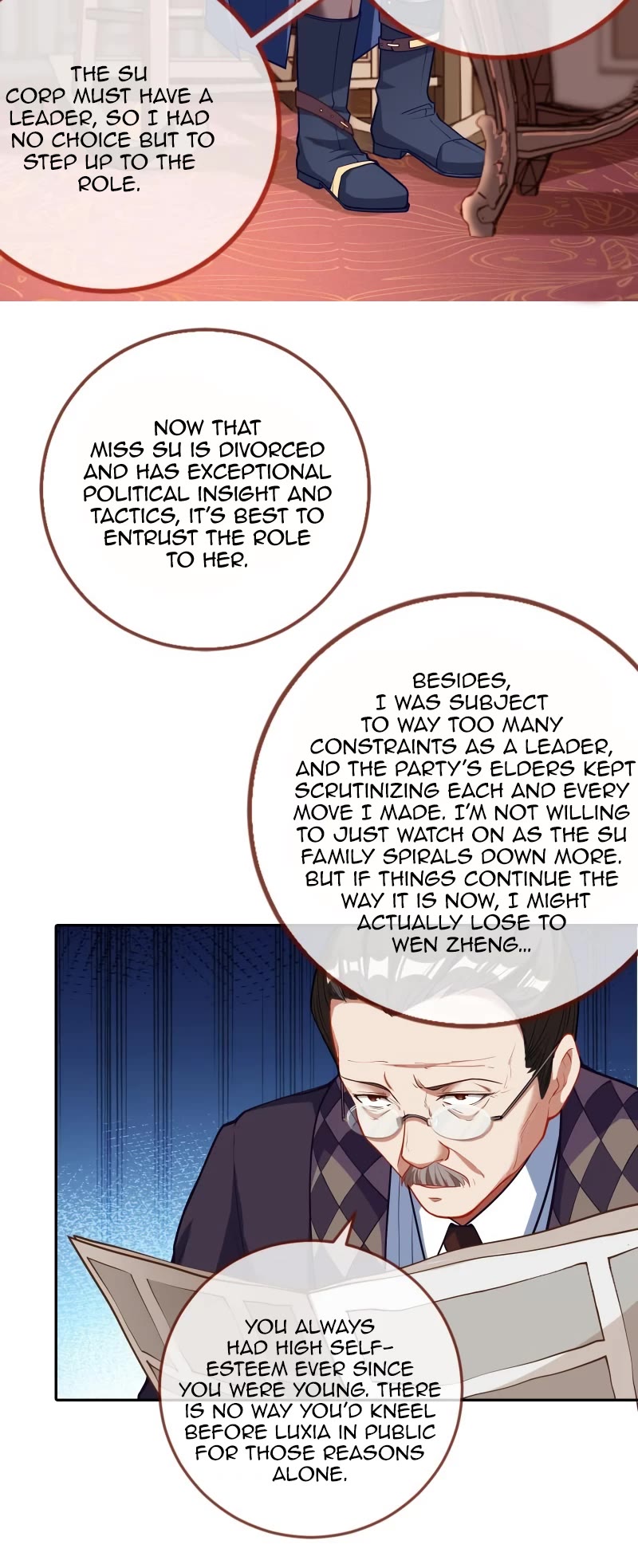 Cheating Men Must Die Chapter 381 page 9 - Chapter 381: How an Abandoned Wife Became the Female President - Invitation to Debate