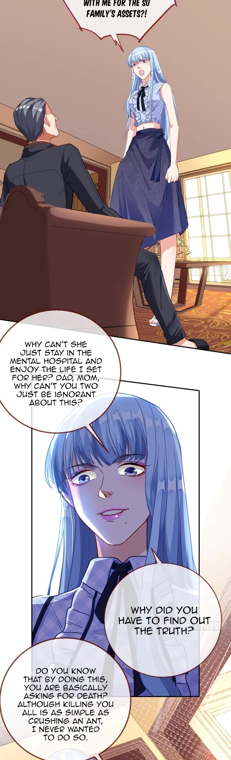Cheating Men Must Die Chapter 403 page 12 - Chapter 403: The Real Heiress Wants to Make a Comeback - Handing His Life Over Foolishly