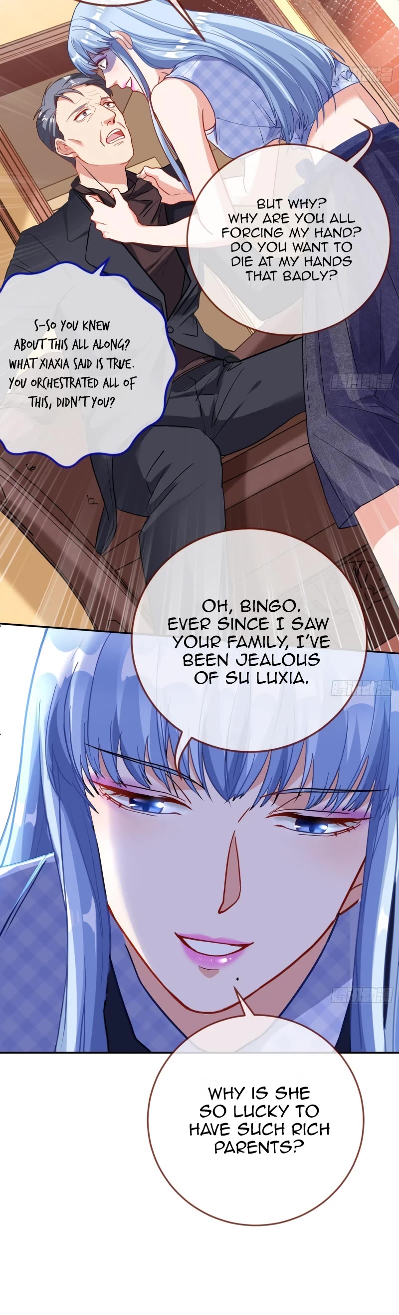 Cheating Men Must Die Chapter 403 page 13 - Chapter 403: The Real Heiress Wants to Make a Comeback - Handing His Life Over Foolishly