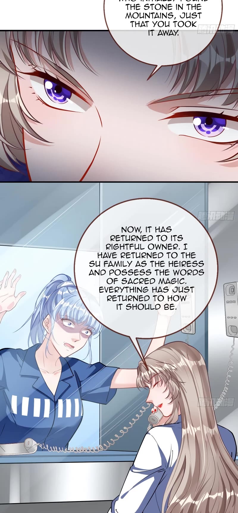 Cheating Men Must Die Chapter 407 page 8 - Chapter 407: The Real Heiress Wants to Make a Comeback - Tears Behind Bars