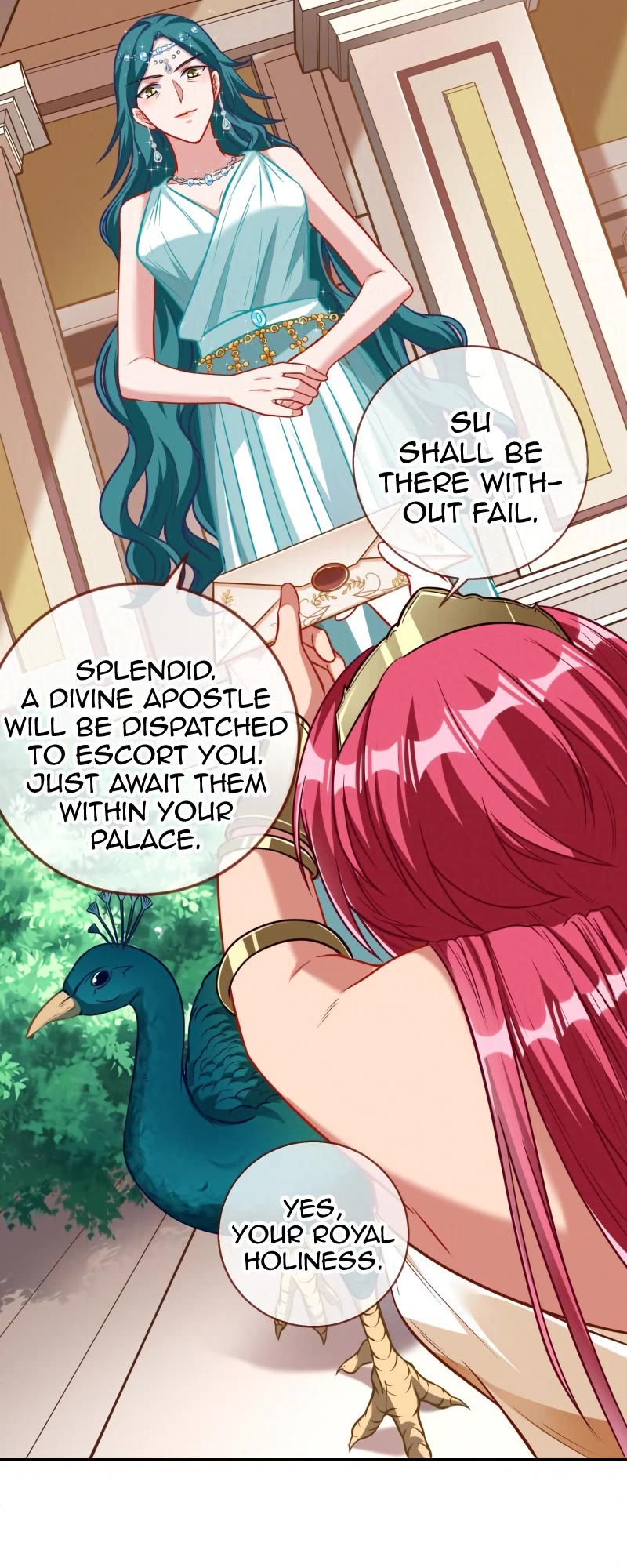 Cheating Men Must Die Chapter 445 page 7 - Chapter 445: My Beloved Goddess - Her Royal Holiness’ Invitation