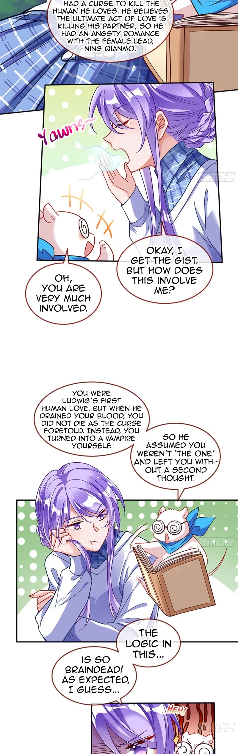 Cheating Men Must Die Chapter 458 page 3 - Chapter 458: Vampire Taming Manual - Turning into a Vampire