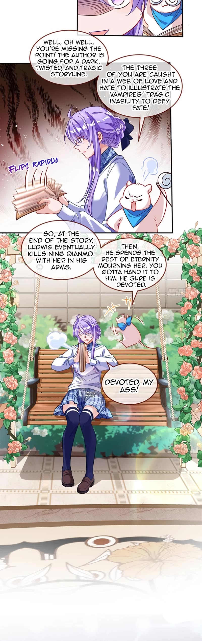Cheating Men Must Die Chapter 458 page 4 - Chapter 458: Vampire Taming Manual - Turning into a Vampire
