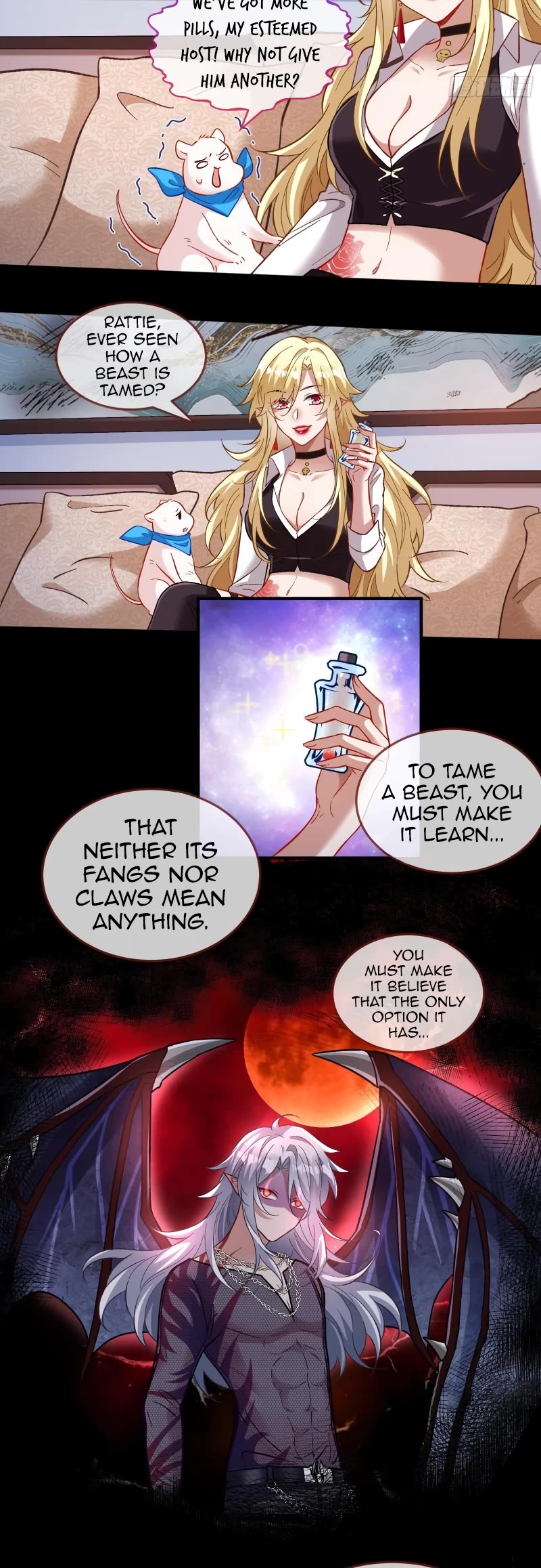Cheating Men Must Die Chapter 462 page 8 - Chapter 462: Vampire Taming Manual - Beast Taming Master