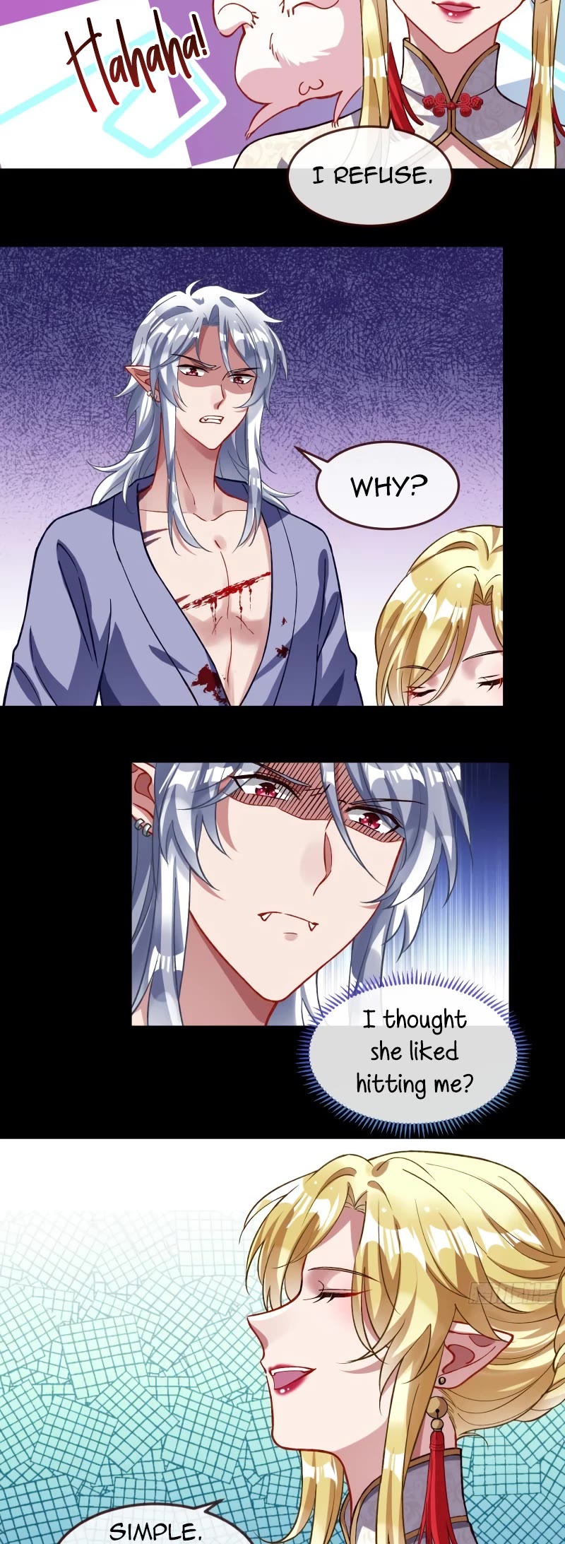 Cheating Men Must Die Chapter 469 page 19 - Chapter 469: Vampire Taming Manual - Hit Me Again