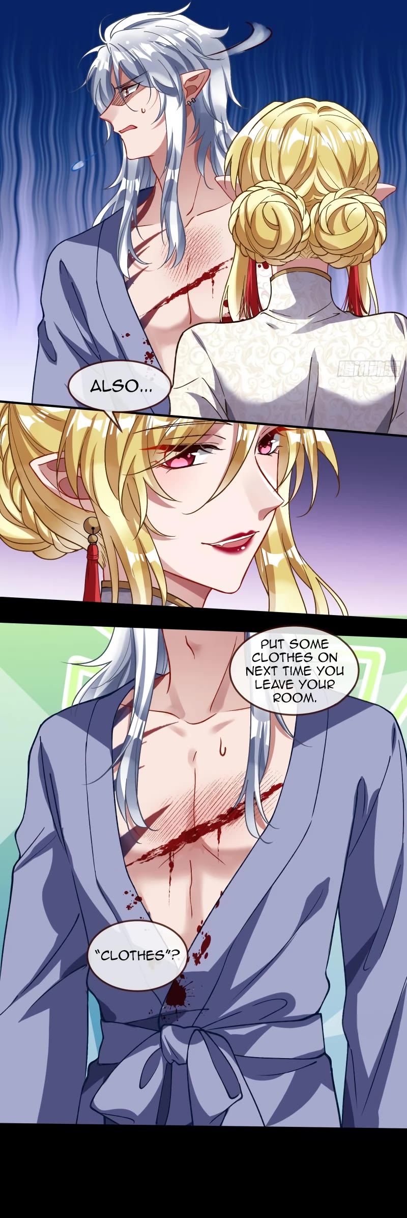 Cheating Men Must Die Chapter 469 page 21 - Chapter 469: Vampire Taming Manual - Hit Me Again
