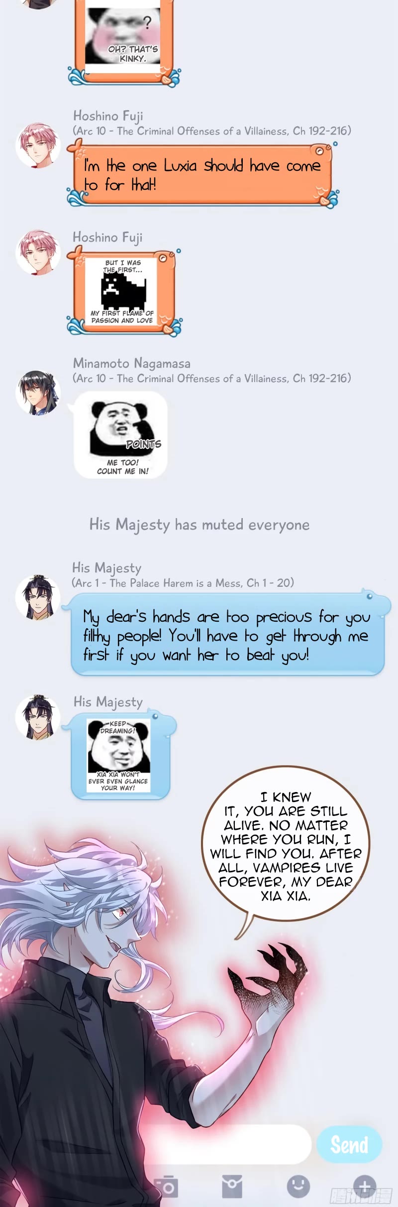 Cheating Men Must Die Chapter 476 page 23 - Chapter 476: Vampire Taming Manual - Till the End of the World