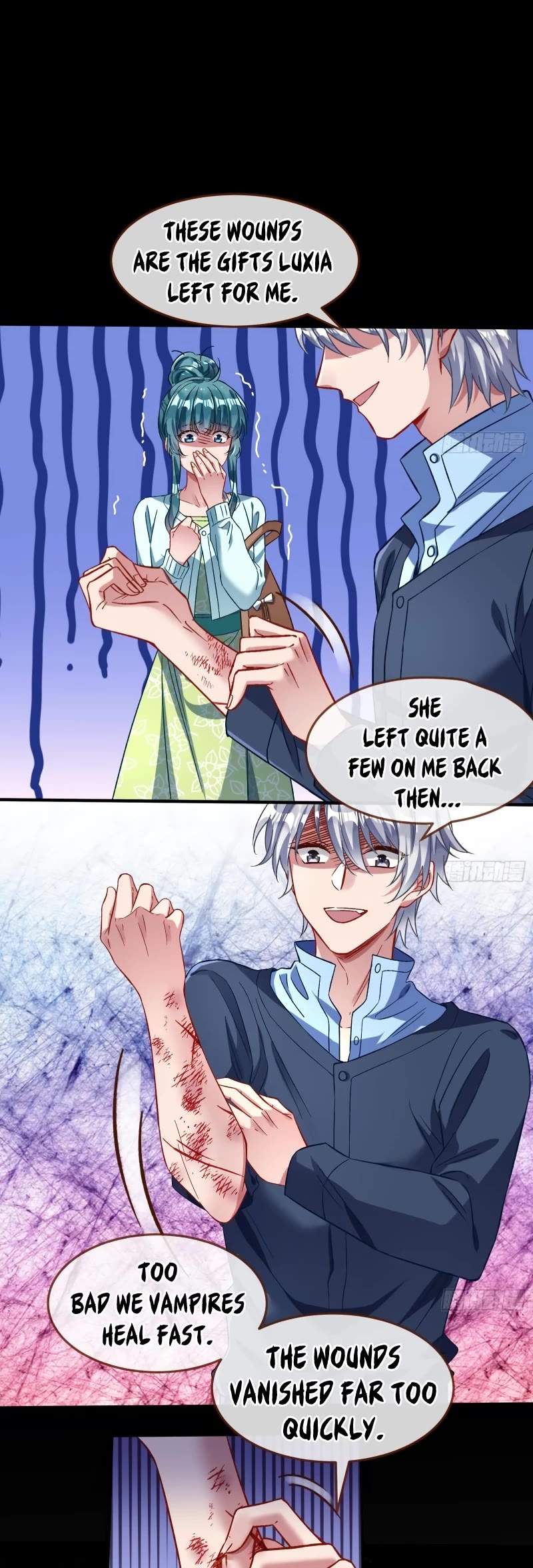 Cheating Men Must Die Chapter 476 page 8 - Chapter 476: Vampire Taming Manual - Till the End of the World