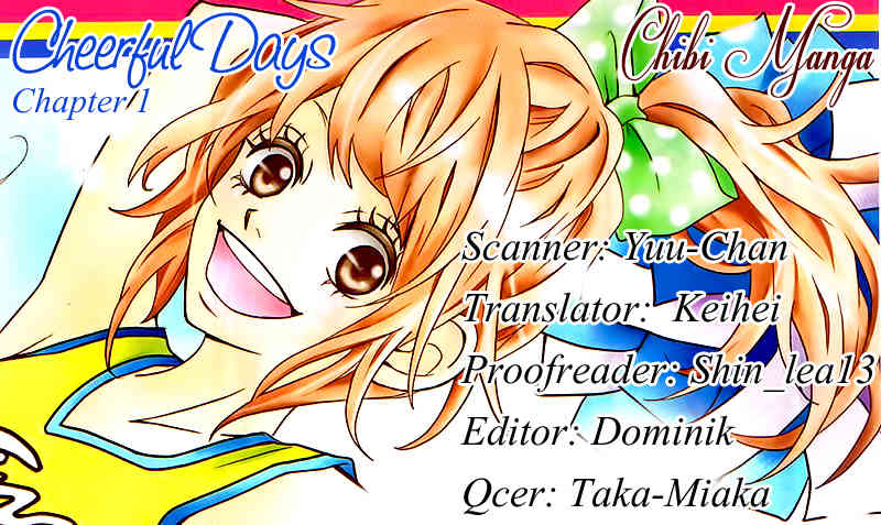 Cheerful Days Chapter 1 page 2 - Chapter 1