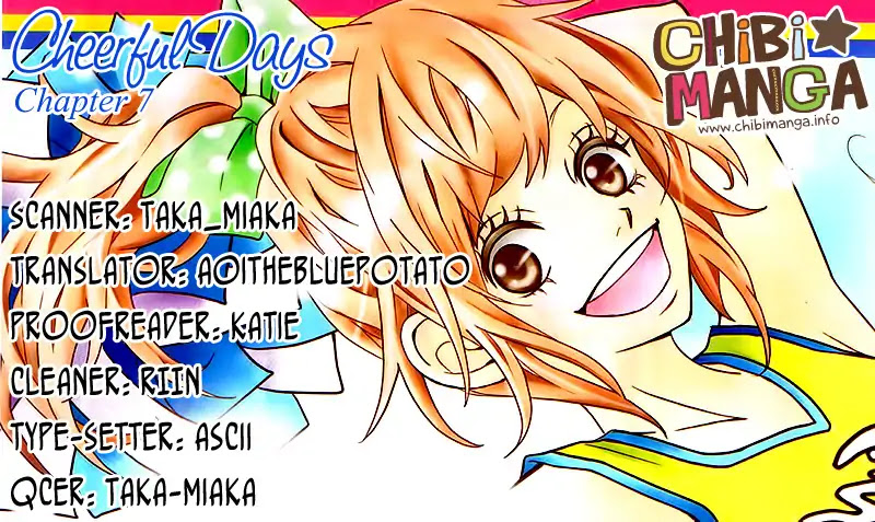 Cheerful Days Chapter 7 page 1 - Chapter 7