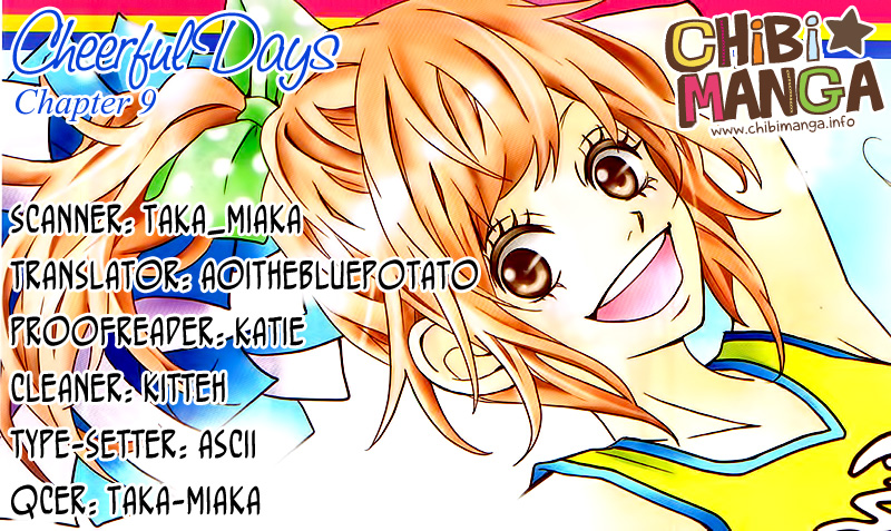 Cheerful Days Chapter 9 page 1 - Chapter 9