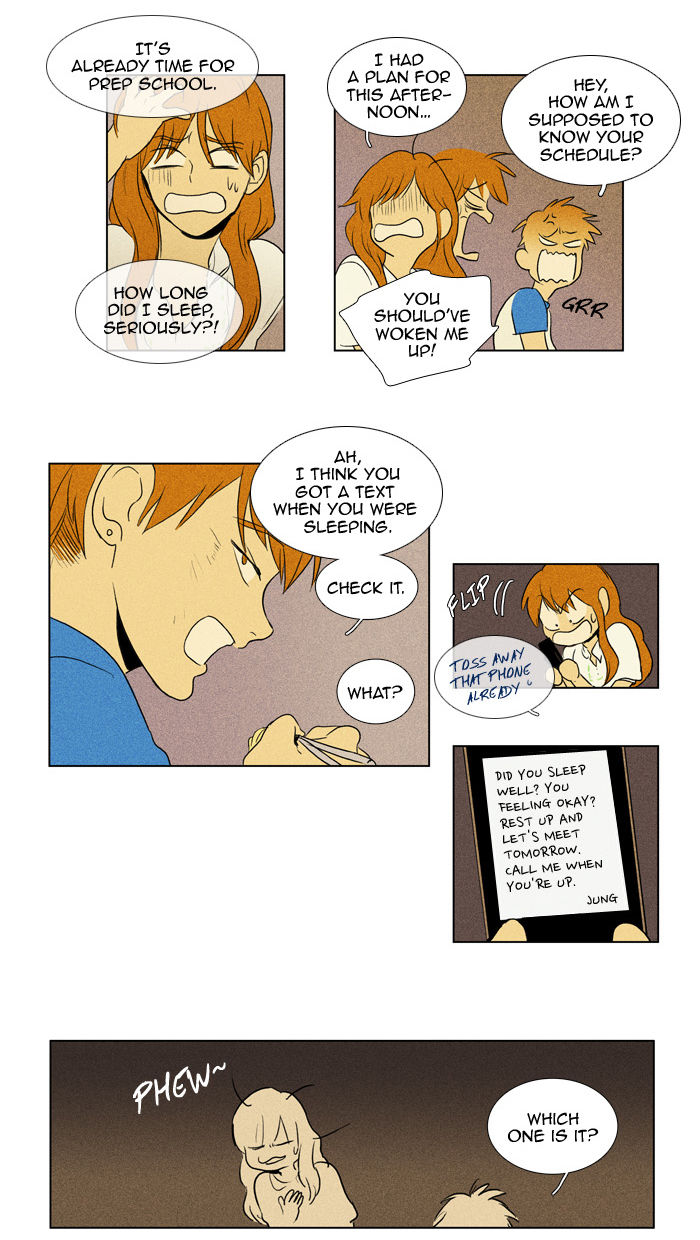 Cheese in the Trap Chapter 103 page 32 - Chapter 103 : [Season 2] Ep. 56 - Late Summer (1)