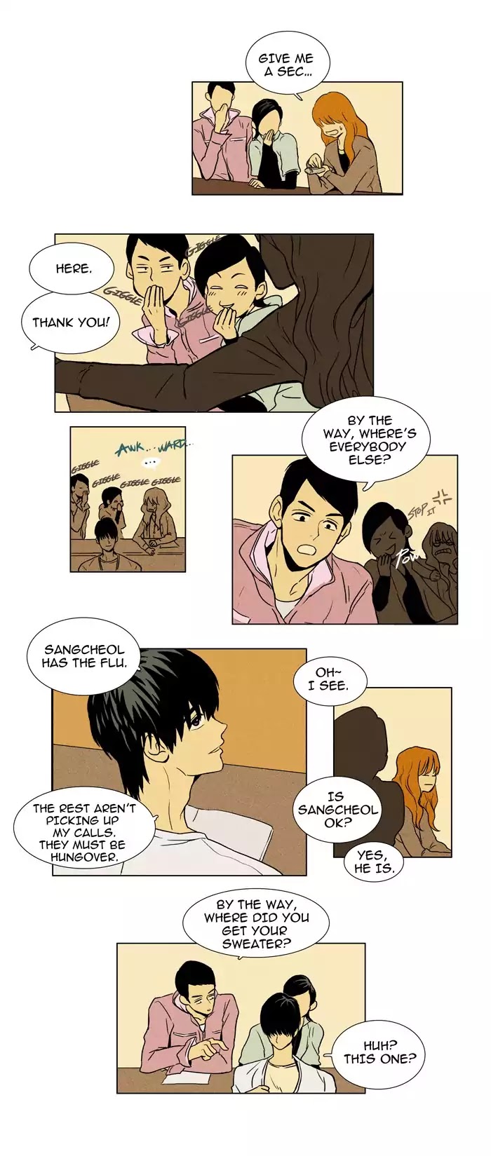 Cheese in the Trap Chapter 11 page 10 - Chapter 11: [Season 1] Ep.10: Opening Act