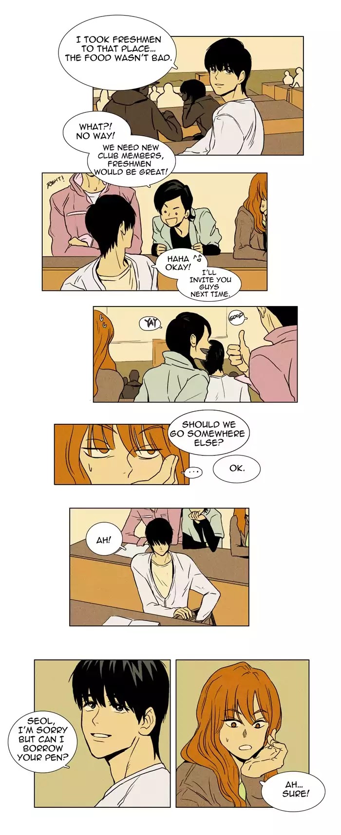 Cheese in the Trap Chapter 11 page 9 - Chapter 11: [Season 1] Ep.10: Opening Act