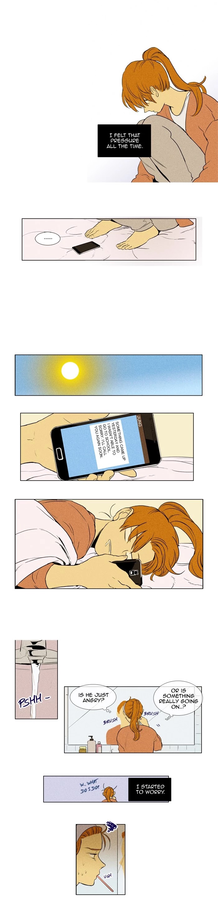 Cheese in the Trap Chapter 183 page 8 - Chapter 183