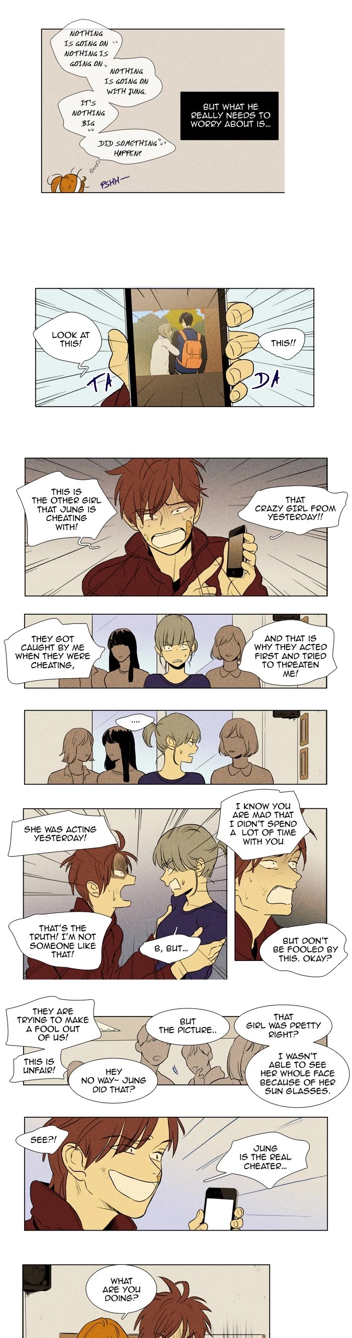 Cheese in the Trap Chapter 183 page 9 - Chapter 183