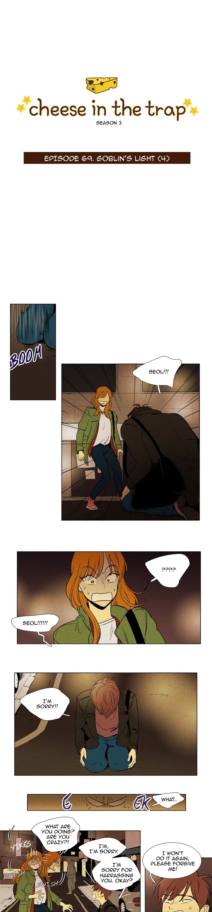 Cheese in the Trap Chapter 185 page 1 - Chapter 185