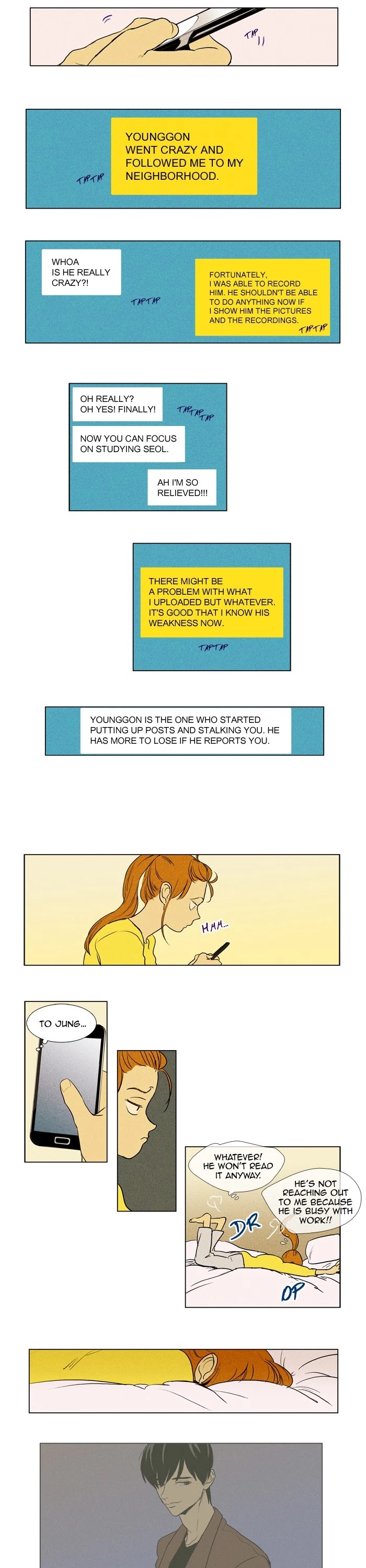 Cheese in the Trap Chapter 185 page 14 - Chapter 185