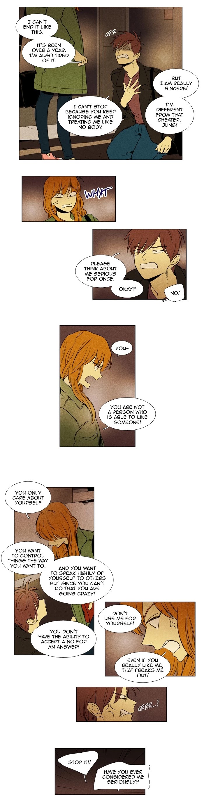 Cheese in the Trap Chapter 185 page 4 - Chapter 185