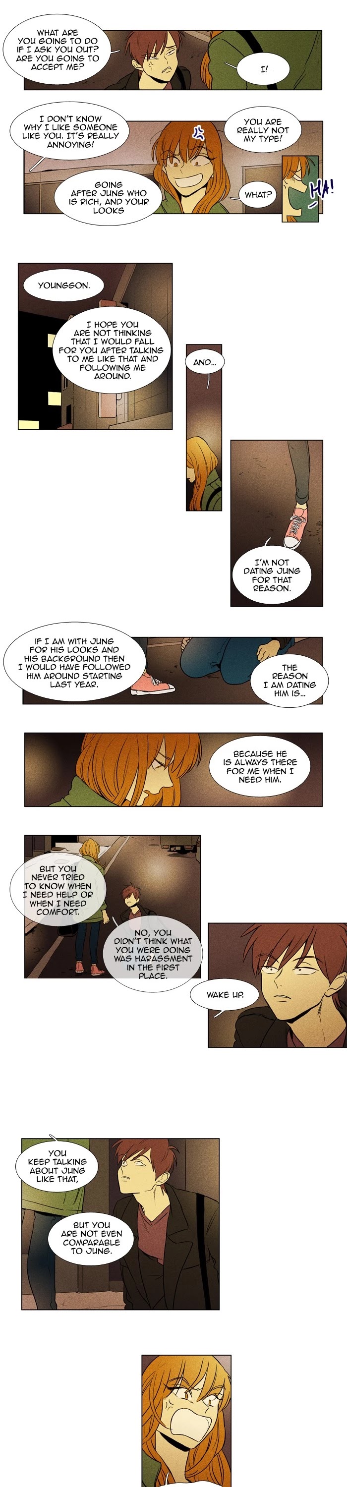 Cheese in the Trap Chapter 185 page 5 - Chapter 185