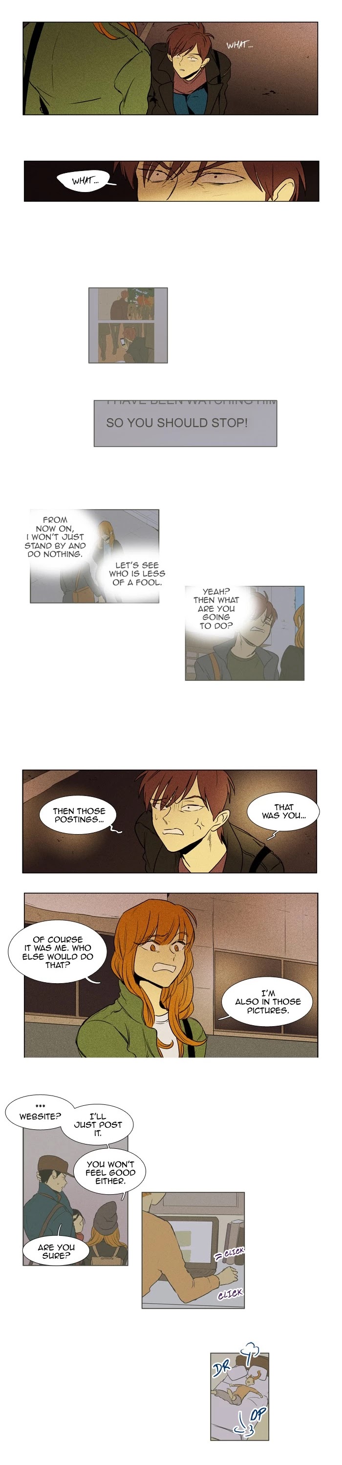 Cheese in the Trap Chapter 185 page 8 - Chapter 185