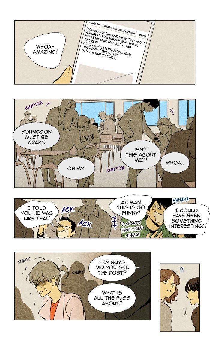 Cheese in the Trap Chapter 187 page 14 - Chapter 187