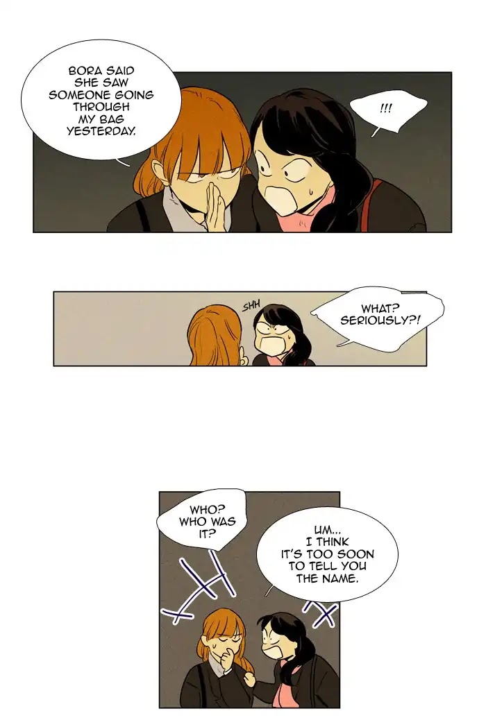 Cheese in the Trap Chapter 238 page 10 - Chapter 238: [Season 4] Ep.14: Individual thoughts (2)