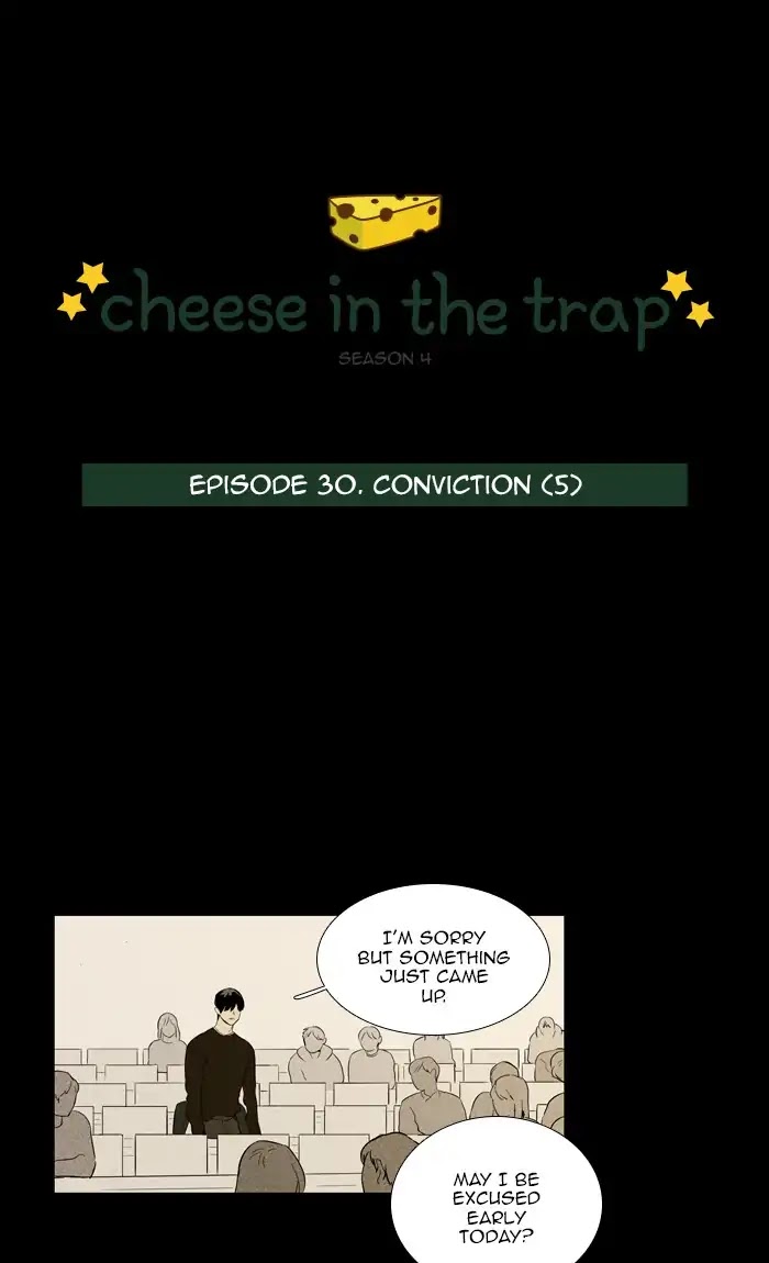 Cheese in the Trap Chapter 254 page 1 - Chapter 254: [Season 4] Ep.30: Conviction (5)