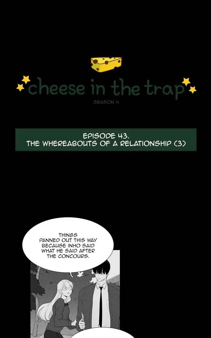 Cheese in the Trap Chapter 267 page 1 - Chapter 267: [Season 4] Ep. 43 - The Whereabouts of A Relationship (3)